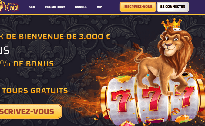 Test et avis sur la plateforme de jeux en ligne Play Regal Casino